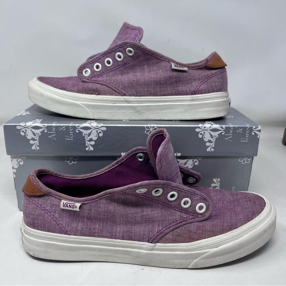 Vans Off the Wall Canvas Skater Grunge Sneakers 7.5